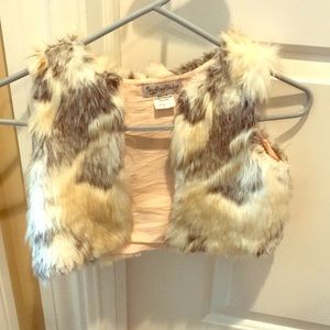 Cute fur vest